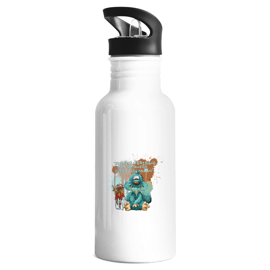 Edelstahl-Trinkflasche Ich bin übrigens vom Umtausch ausgeschlossen!