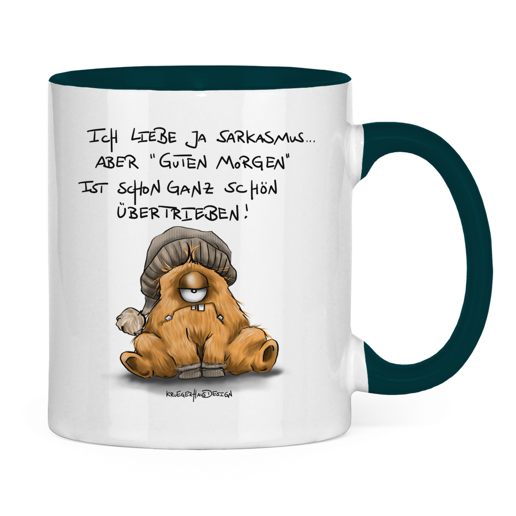 Tasse zweifarbig #Sarkasmus