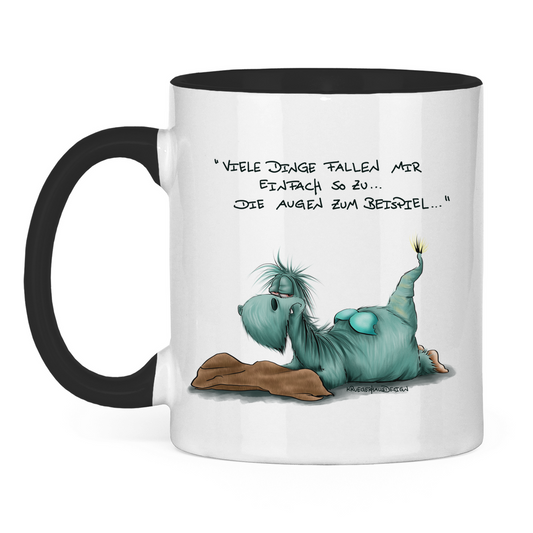 Tasse zweifarbig Vieledingefallenmir