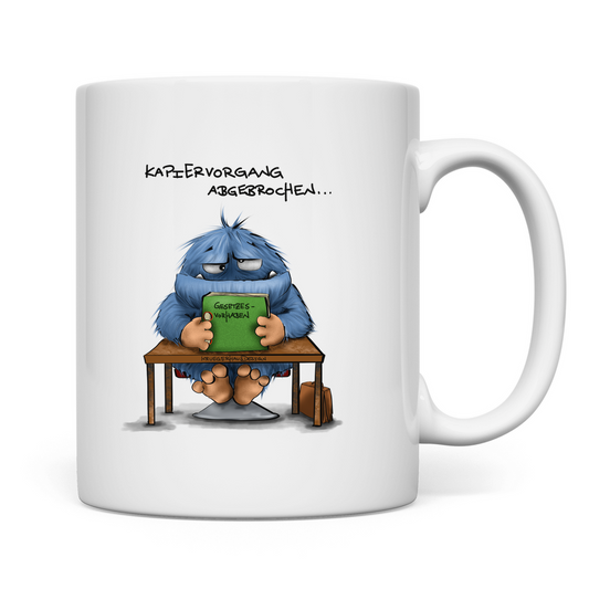 Tasse Kopiervorgang abgeschlossen