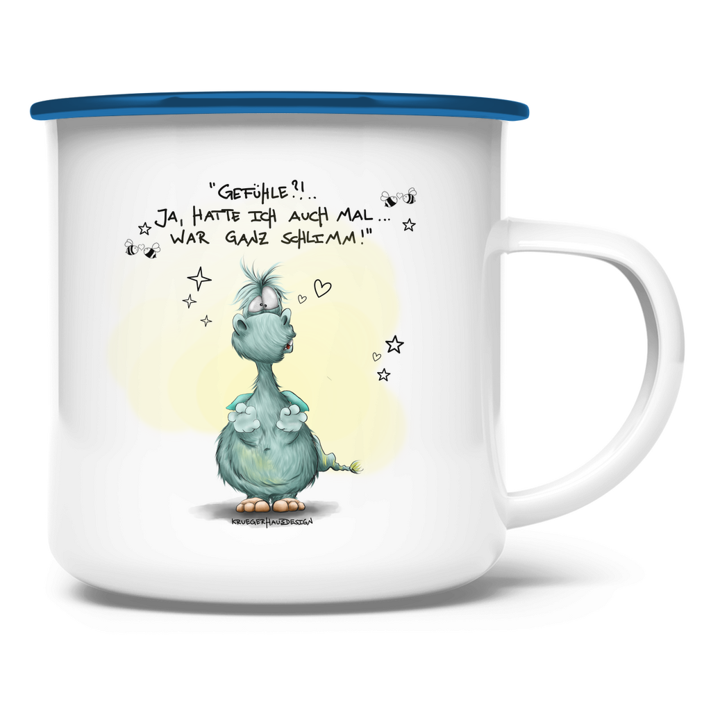 Emaille Tasse Gefühle? Ja, hatte ich auch mal.. War ganz schlimm!