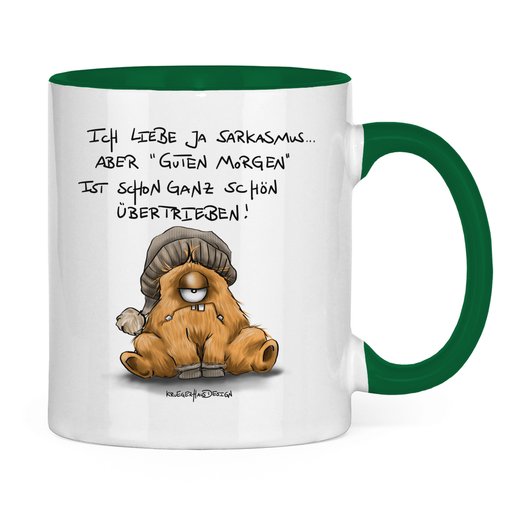 Tasse zweifarbig #Sarkasmus