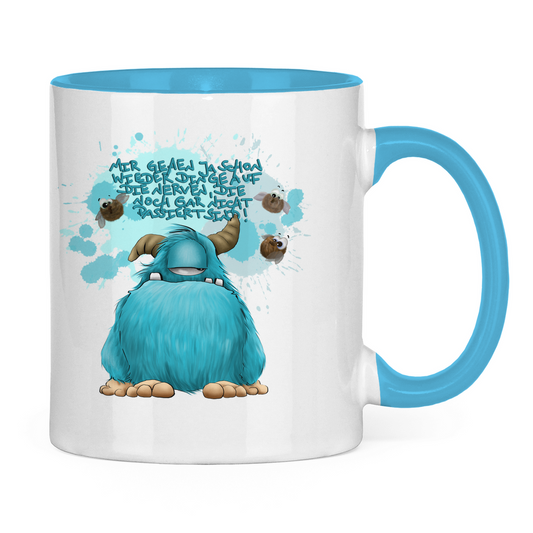 Tasse zweifarbig Mir gehen