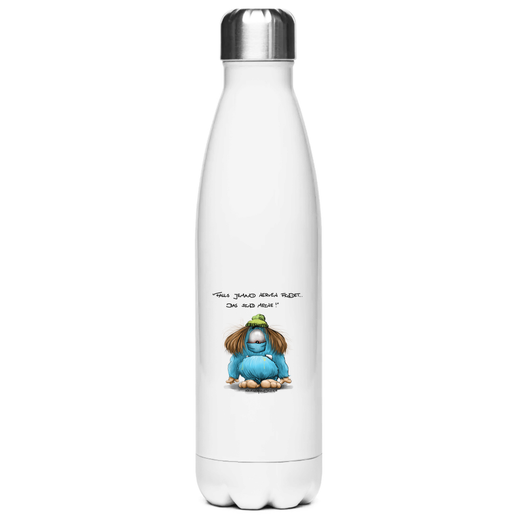 Edelstahl-Thermoflasche Falls jemand Nerven findet. Das sind meine!