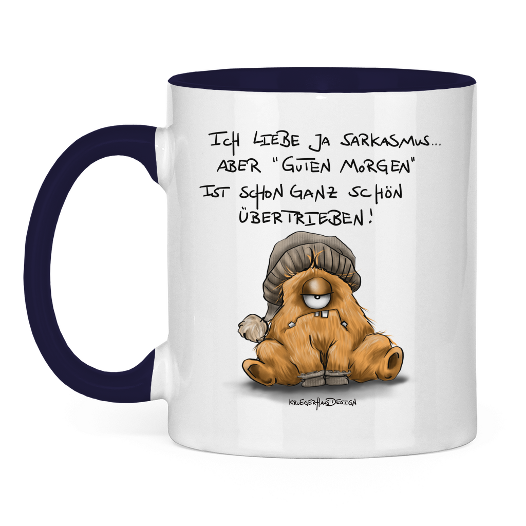 Tasse zweifarbig #Sarkasmus