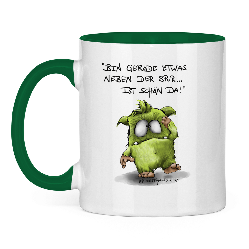 Tasse zweifarbig Bin gerade etwas neben der Spur... Ist schön da!