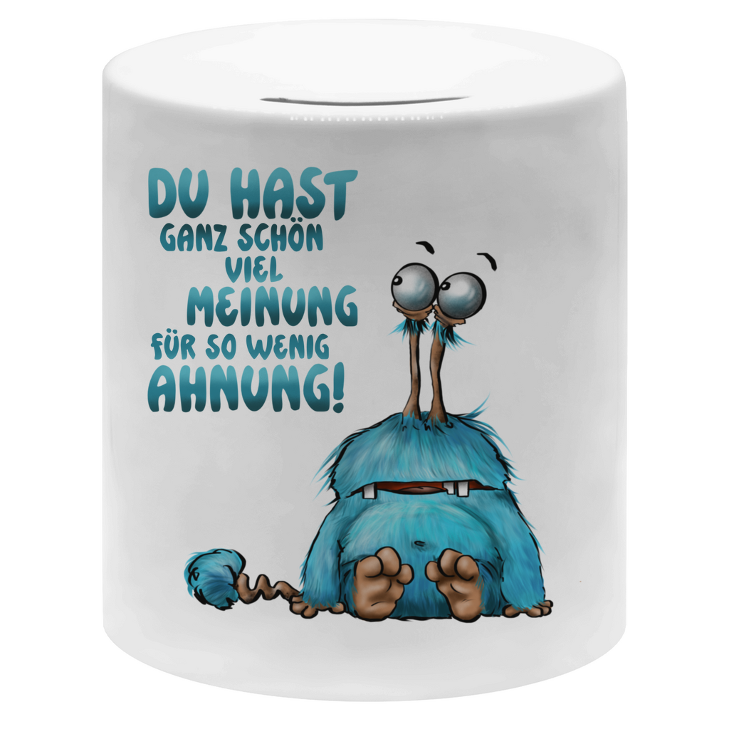 Money box Du hast ganz schön viel Meinung für so wenig Ahnung!