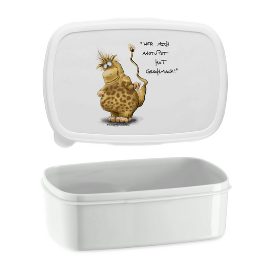 Lunchbox Wer mich anstupst hat Geschmack!