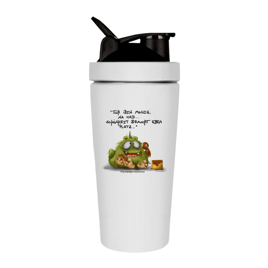 Fitness Shaker Ich bin mollig, na und... Schönheit braucht eben Platz!