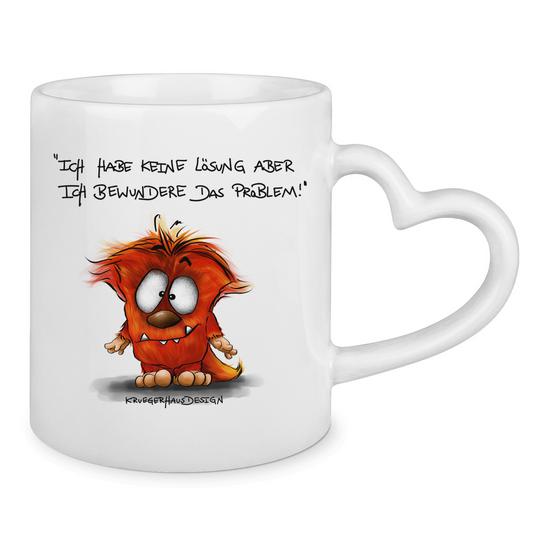Tasse mit Herzhenkel Ich habe keine Lösung aber ich bewundere das Problem!