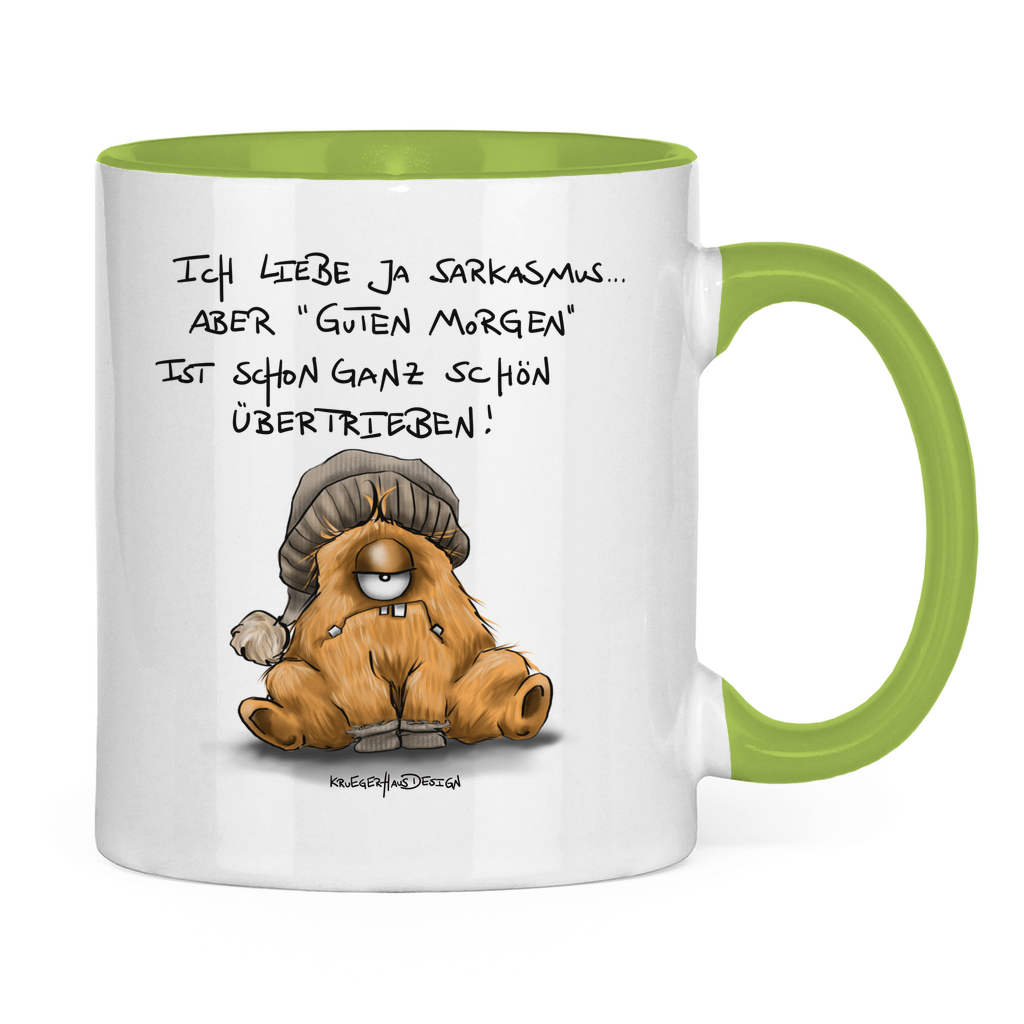 Tasse zweifarbig #Sarkasmus