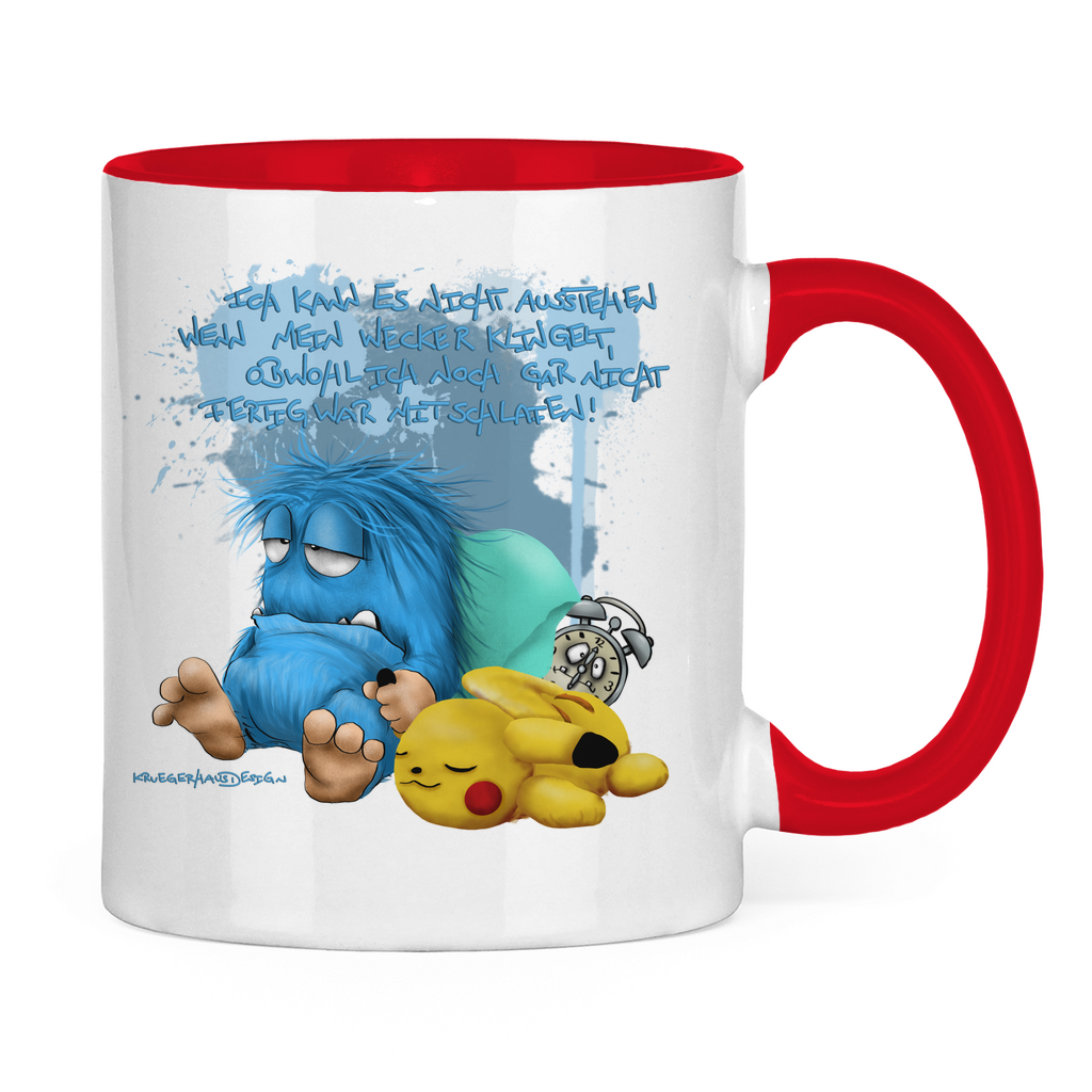 Tasse zweifarbig Ich kann es nicht austehen