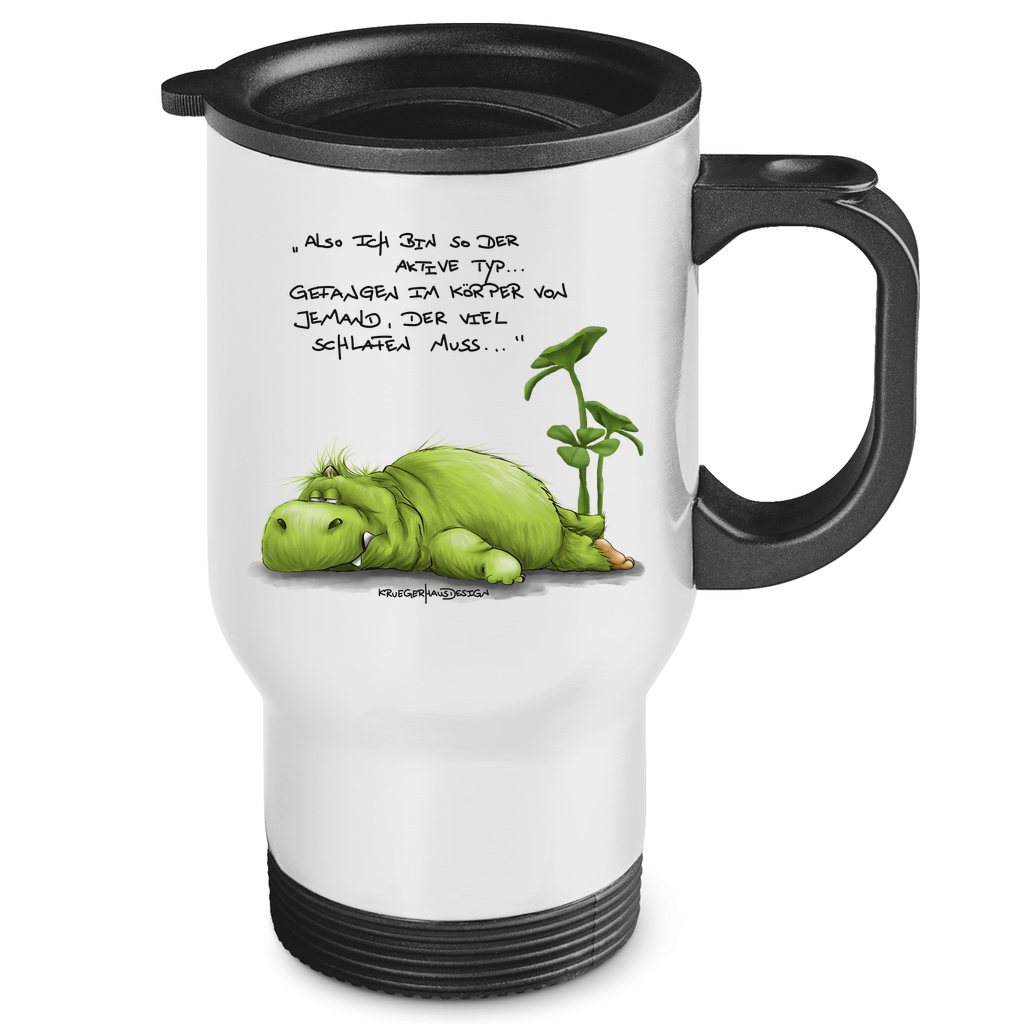 Edelstahl-Thermobecher alsoichbinsoderaktivetyp