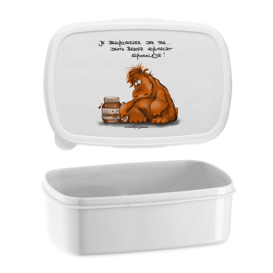 Lunchbox Je beschissener der Tag... desto besser schmeckt ...
