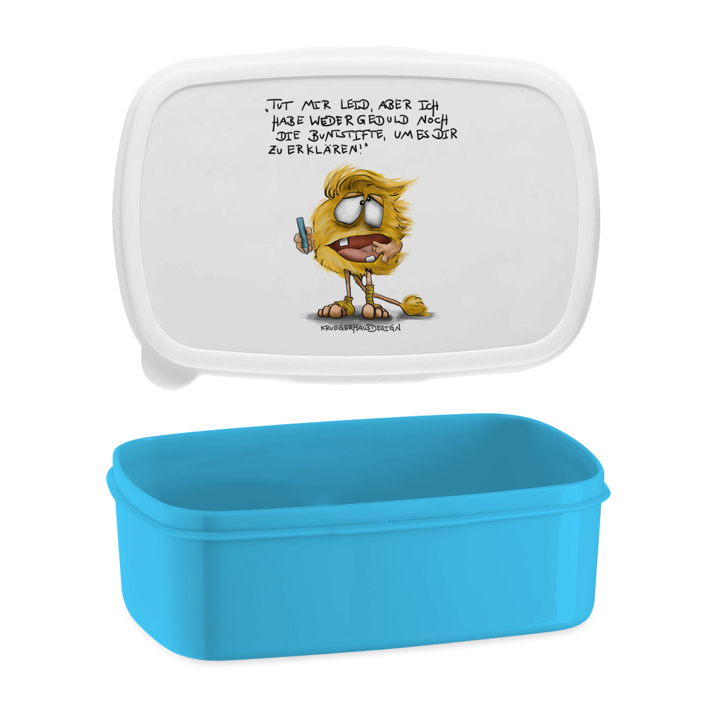 Lunchbox Tut mir leid, aber ich habe weder Geduld noch die Buntstifte
