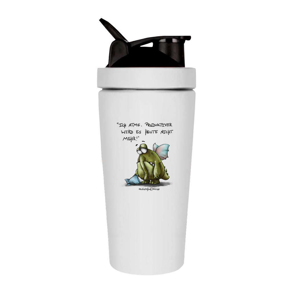 Fitness Shaker Ich atme. Produktiver wird es heute nicht mehr!