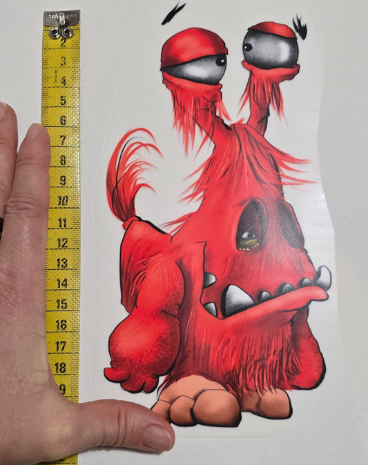 Bügelbild Kruegerhausdesign Monster Sarkasmus: Ein Talent