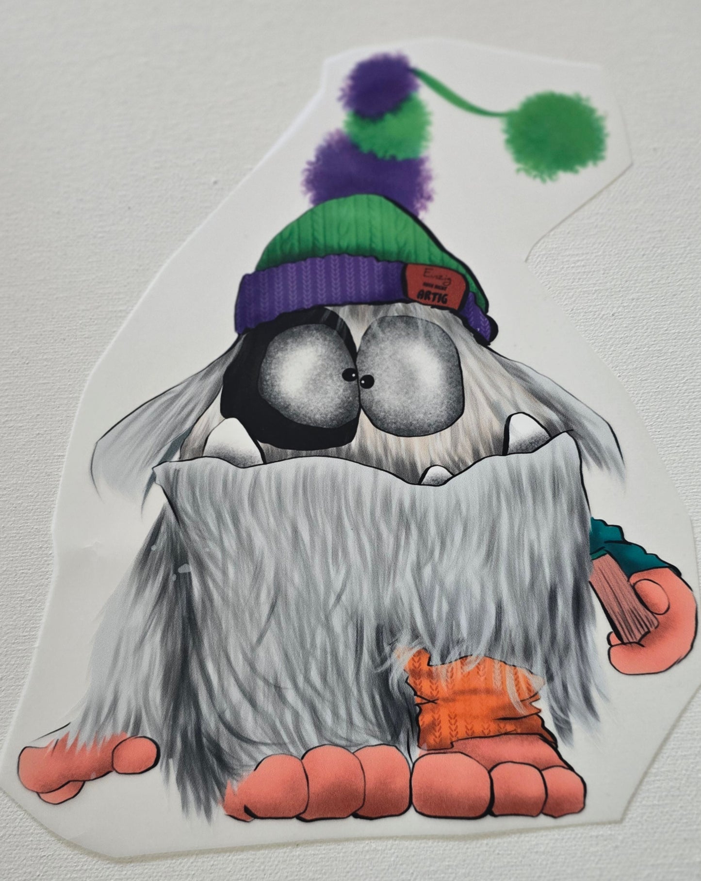 XL Bügelbild Kruegerhausdesign Einzigartig Monster