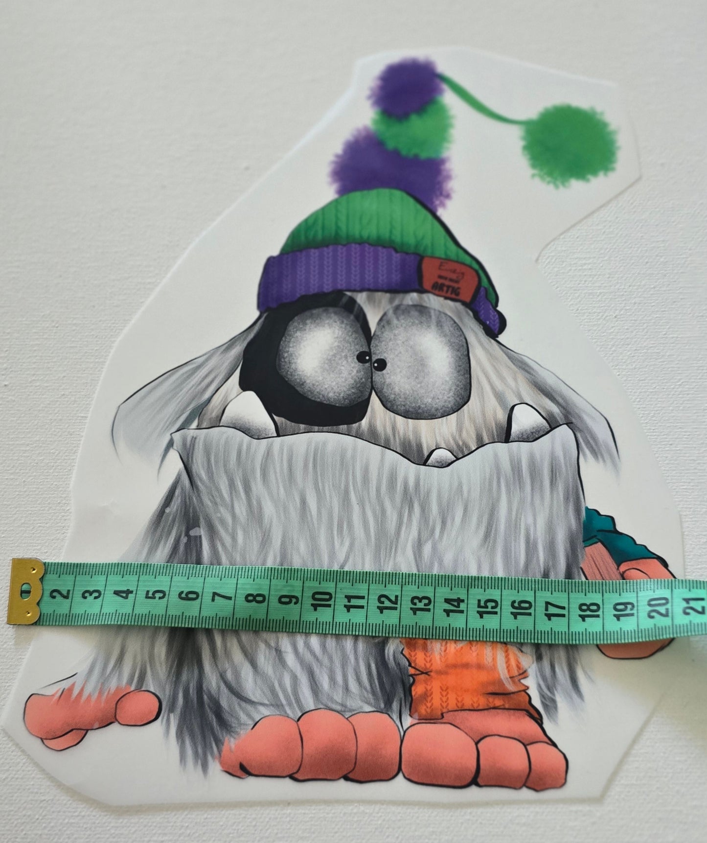 XL Bügelbild Kruegerhausdesign Einzigartig Monster