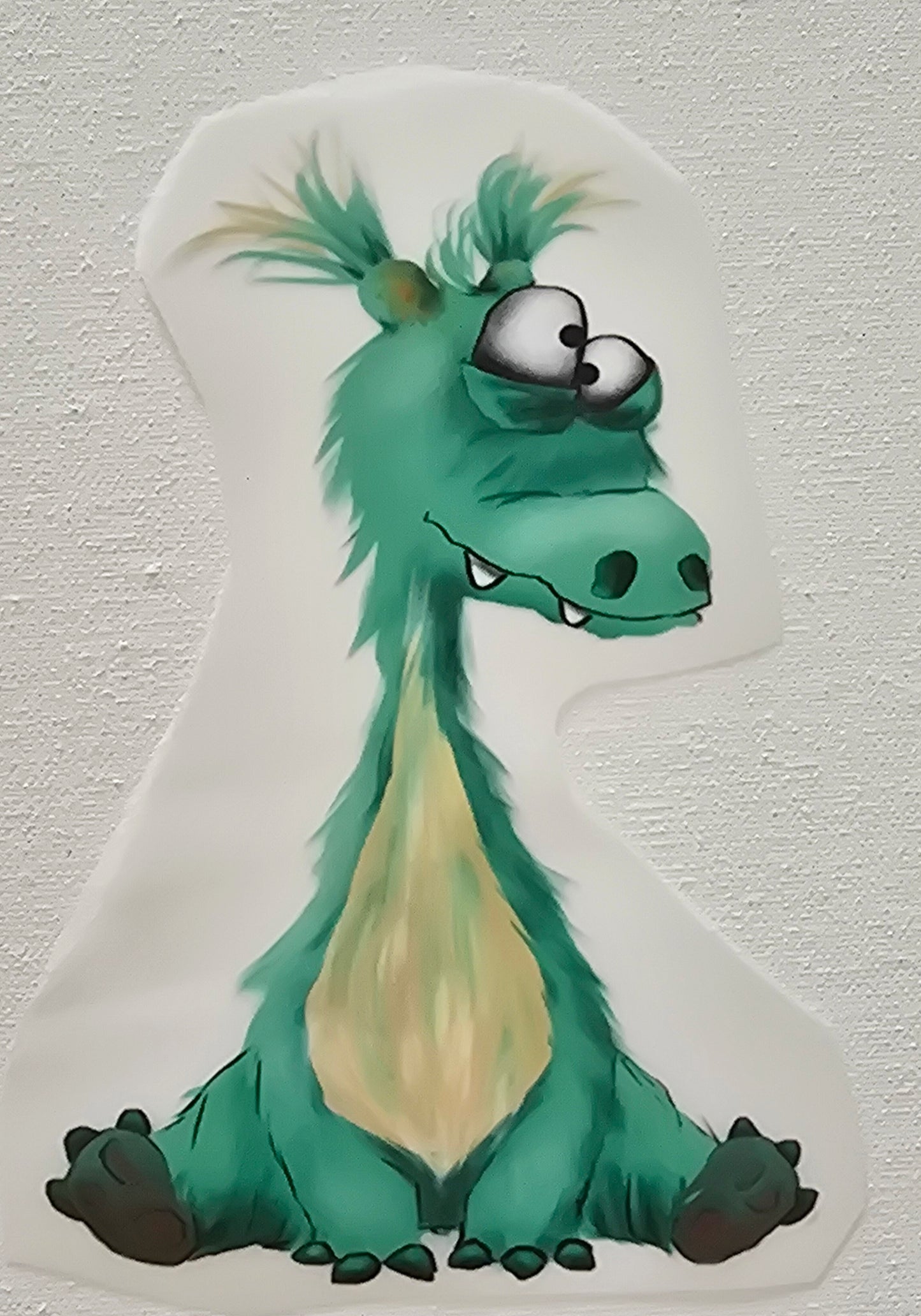 Bügelbild Kruegerhausdesign Finn Monster