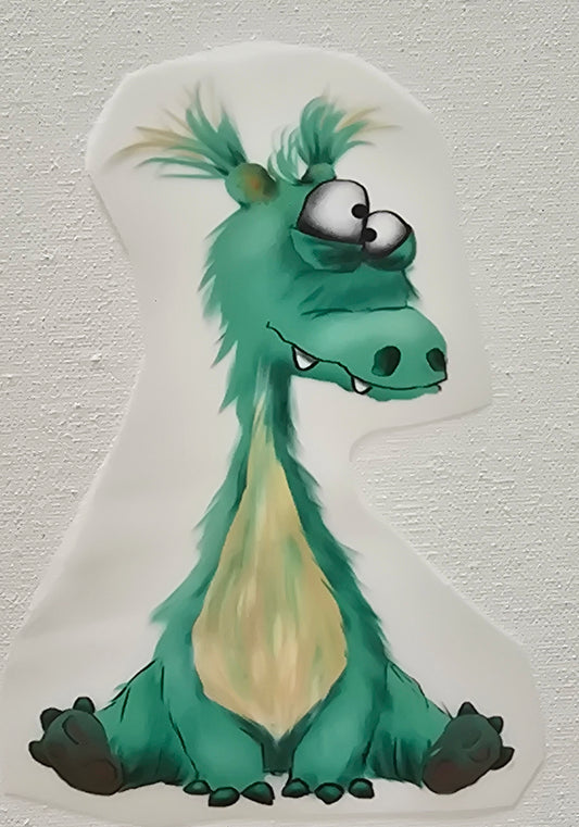 Bügelbild Kruegerhausdesign Finn Monster