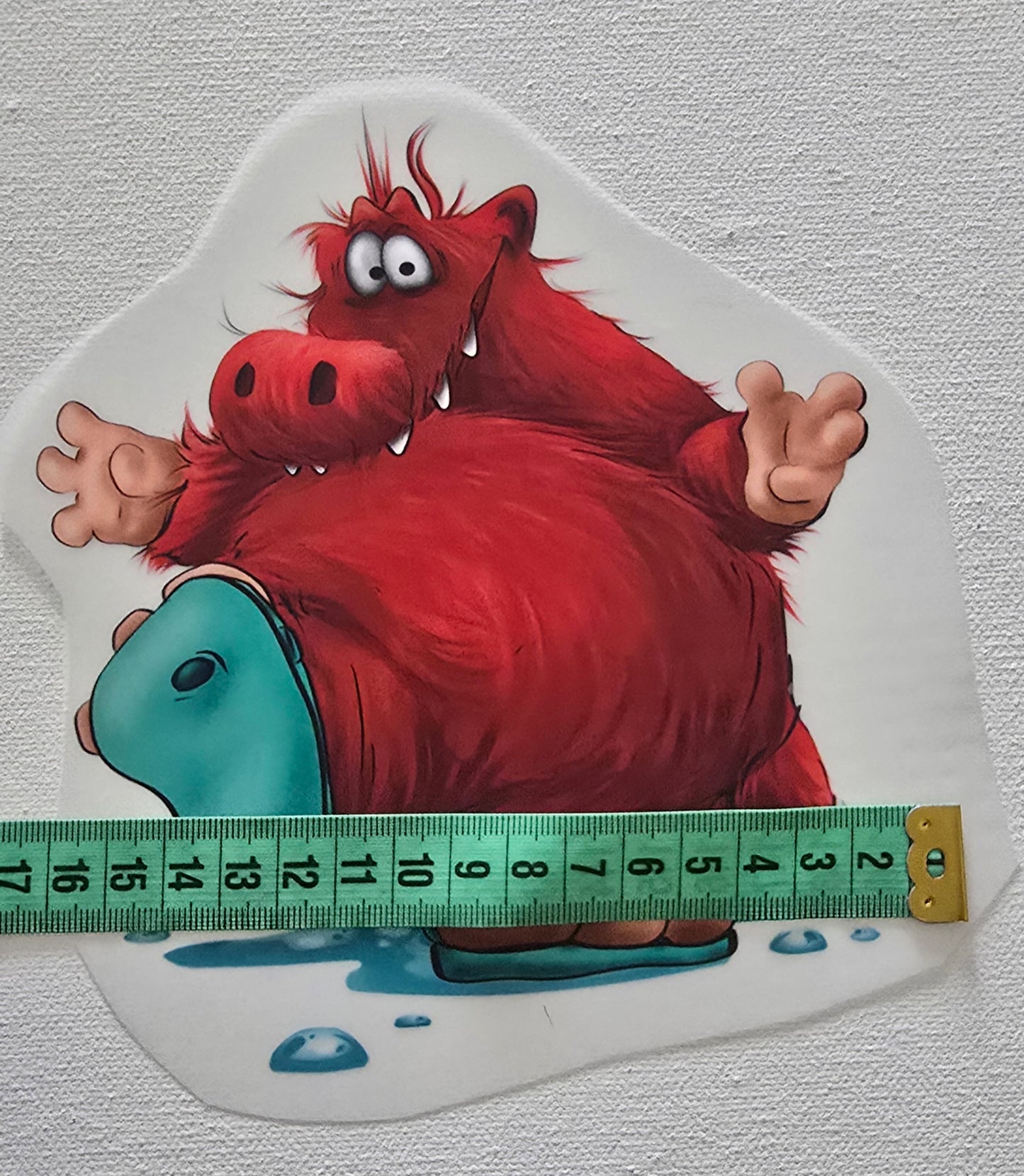 Bügelbild Kruegerhausdesign Chefsache Monster