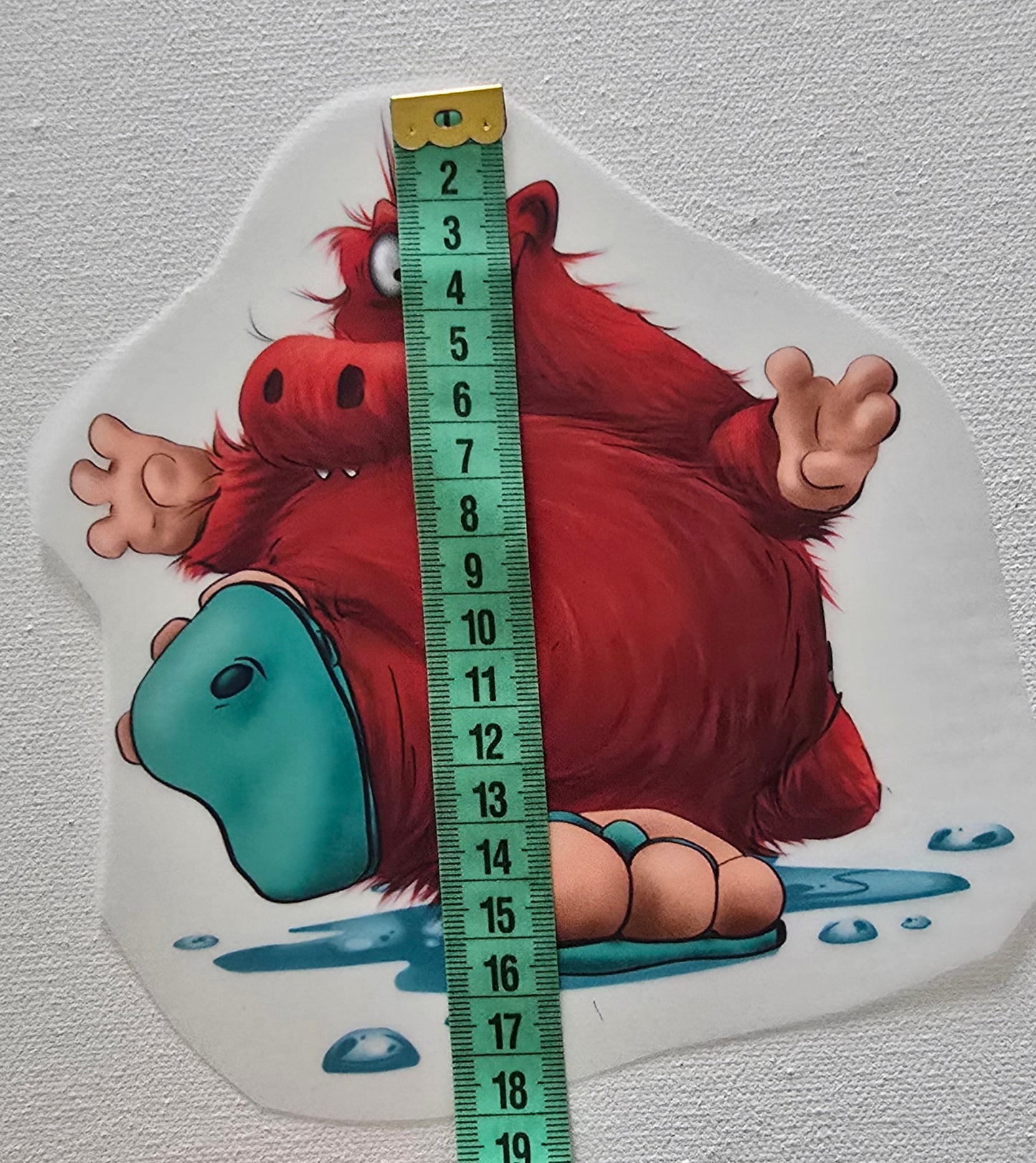 Bügelbild Kruegerhausdesign Chefsache Monster