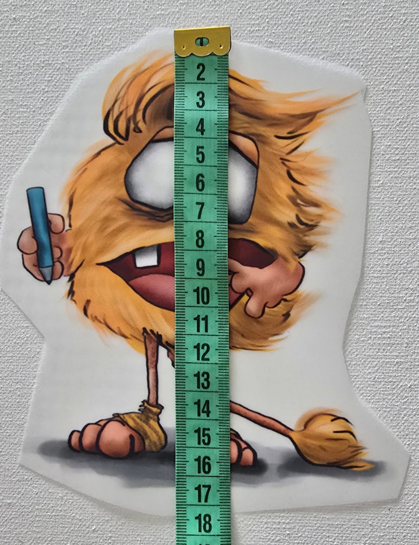 Bügelbild Kruegerhausdesign Bleistifte Monster