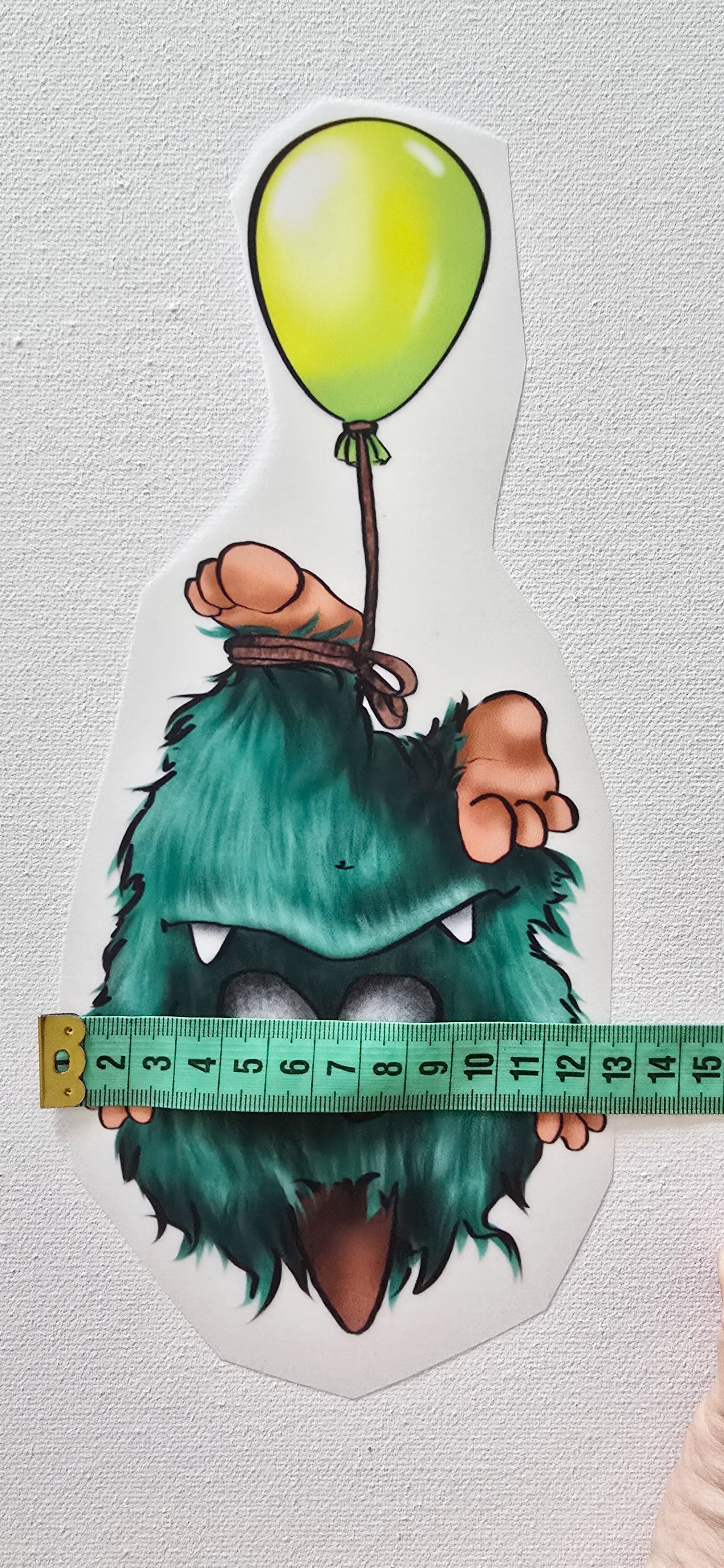 XL Bügelbild Kruegerhausdesign Ballon Einzigartig Monster