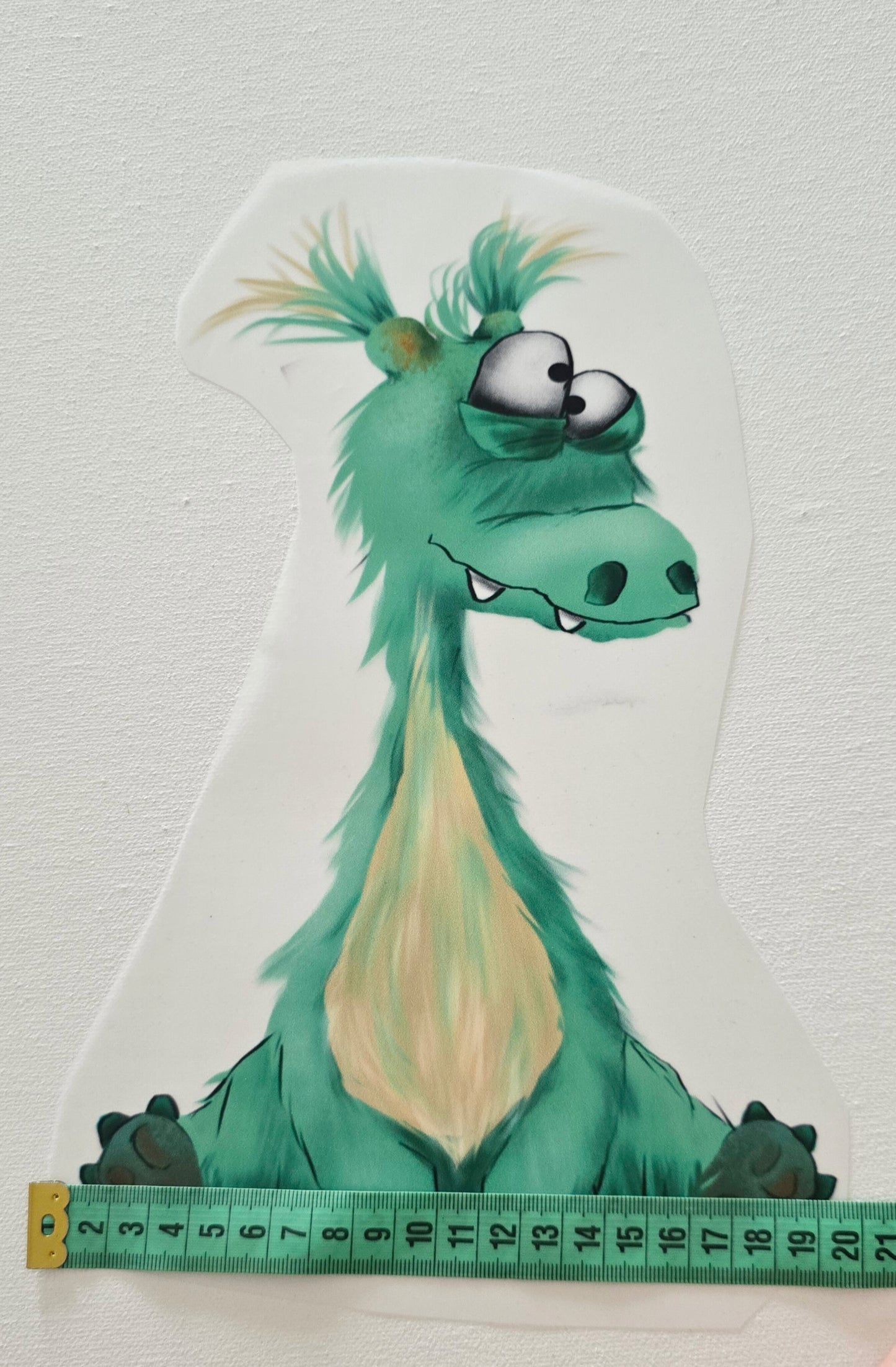 XXL Bügelbild Kruegerhausdesign Finn Monster