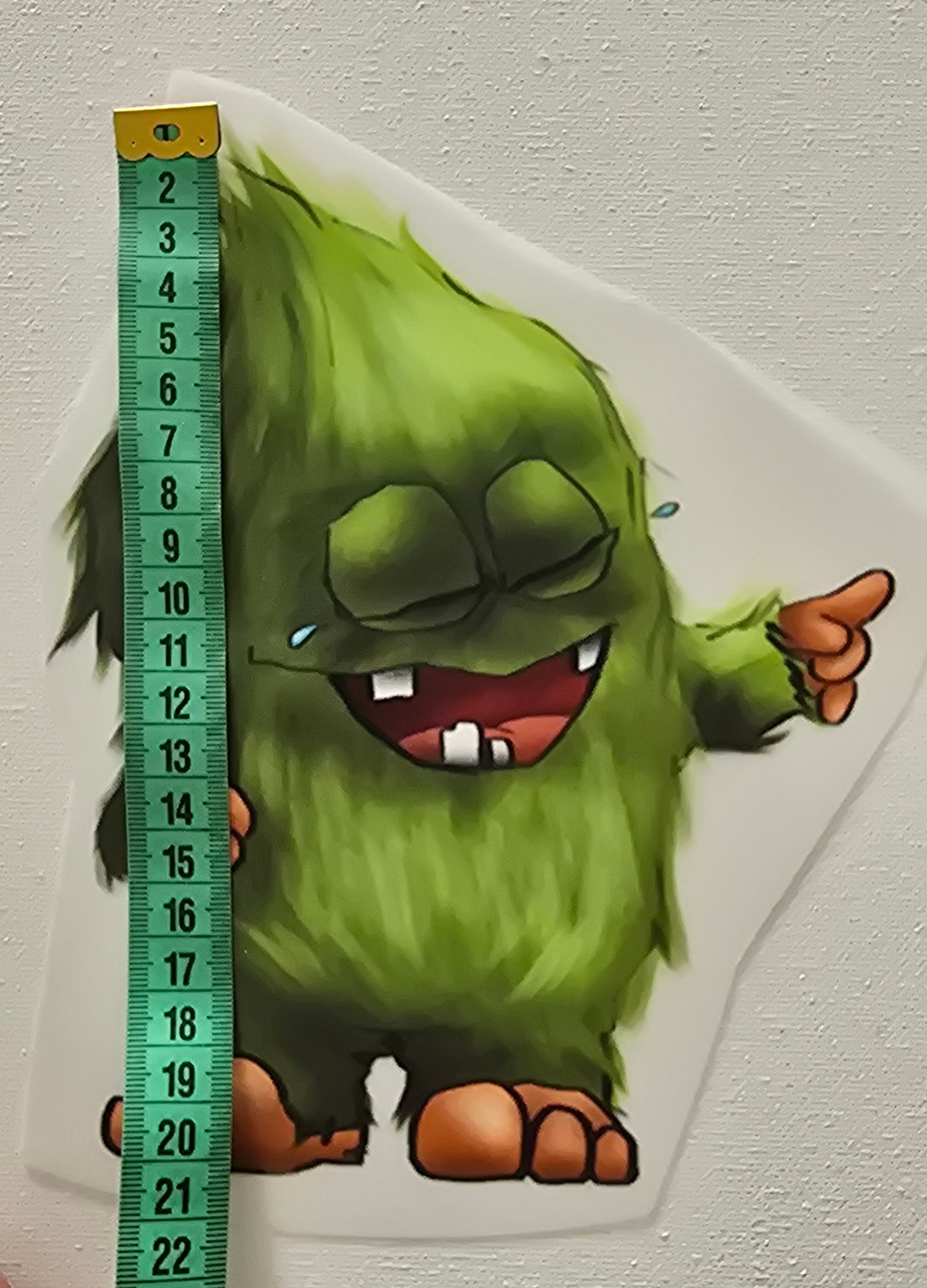 Bügelbild Kruegerhausdesign Happy Monster