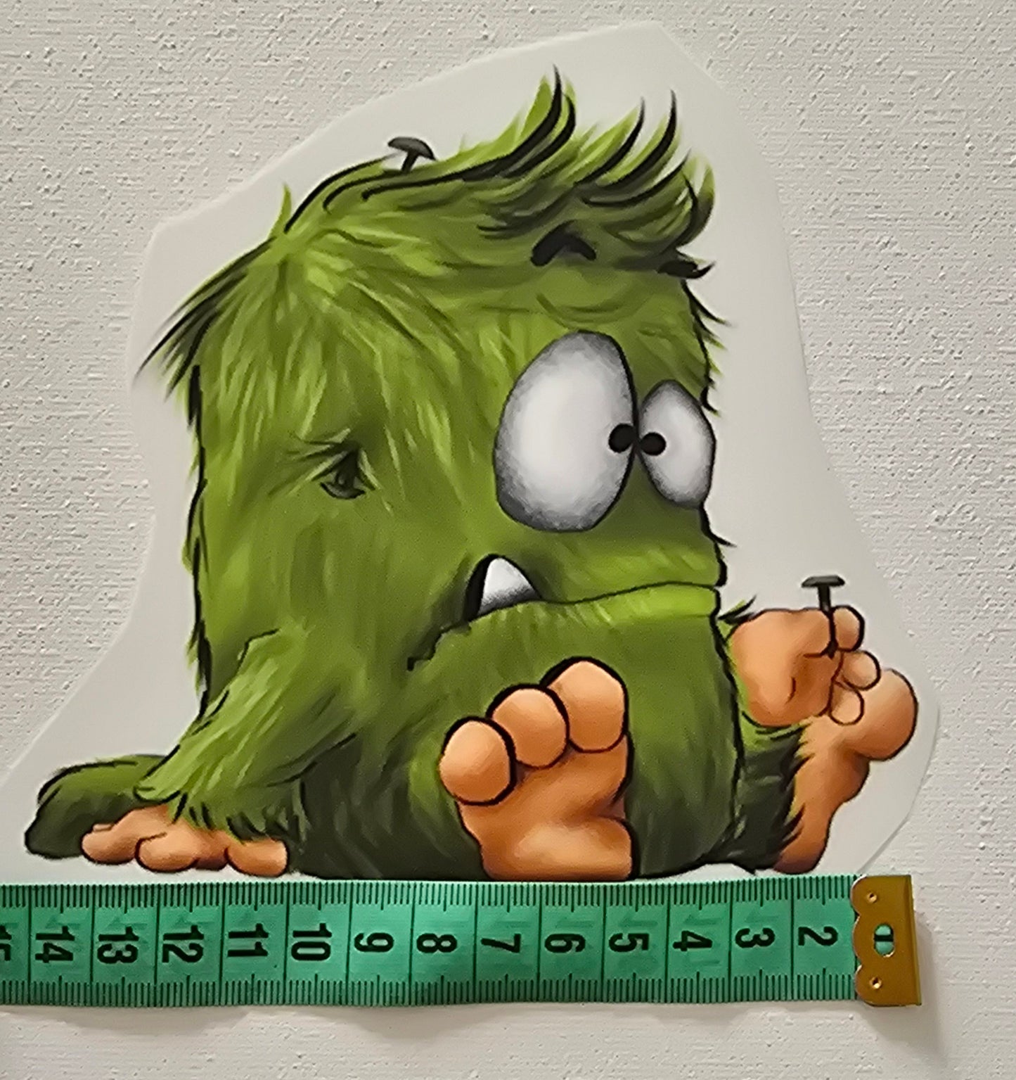 Bügelbild Kruegerhausdesign Happy Handwerk Monster