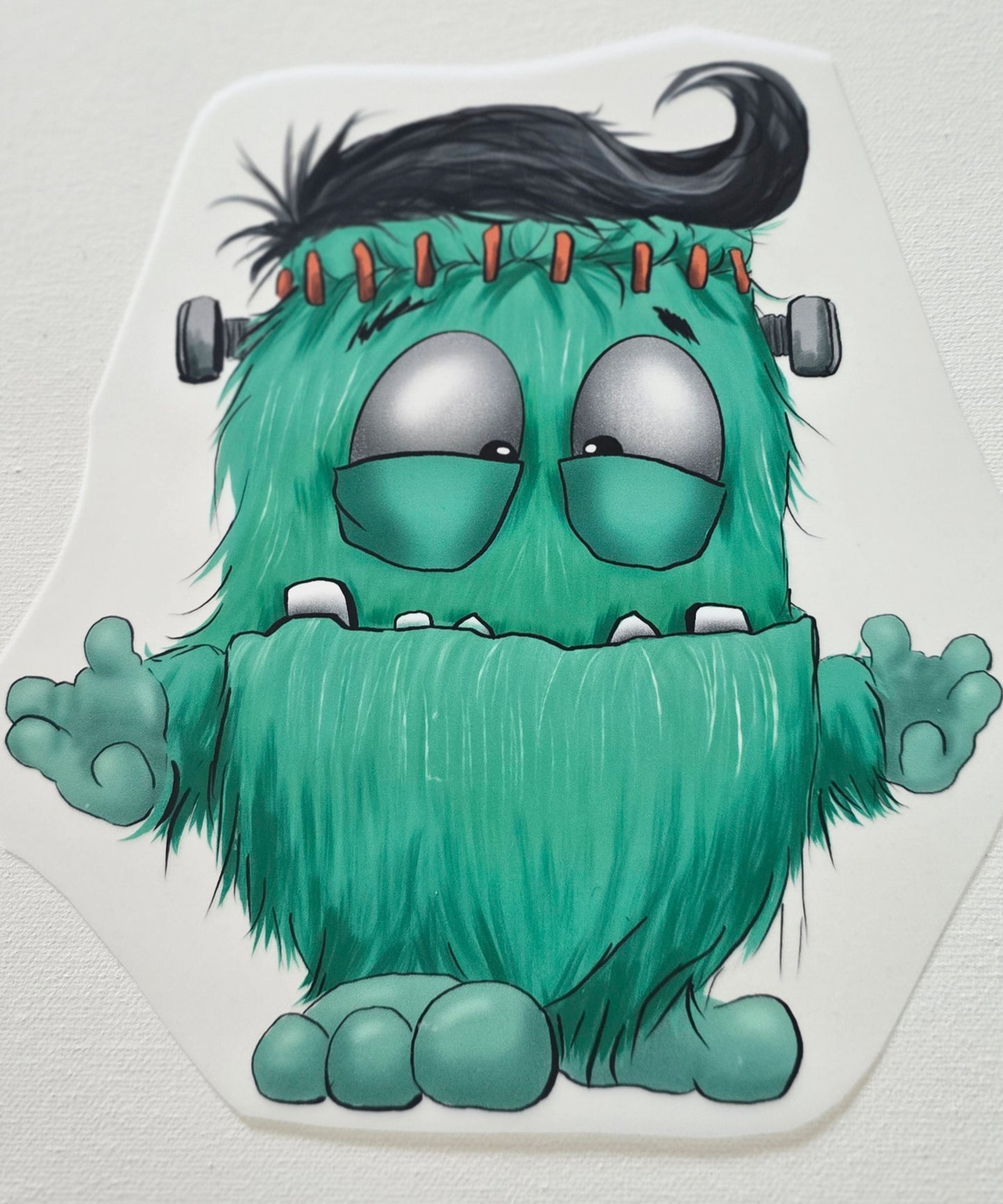 XXL Bügelbild Kruegerhausdesign Selbstgespräche Monster