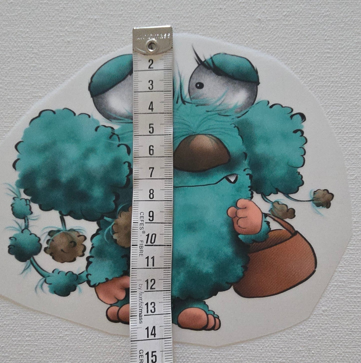 Bügelbild Kruegerhausdesign Bommel Monster