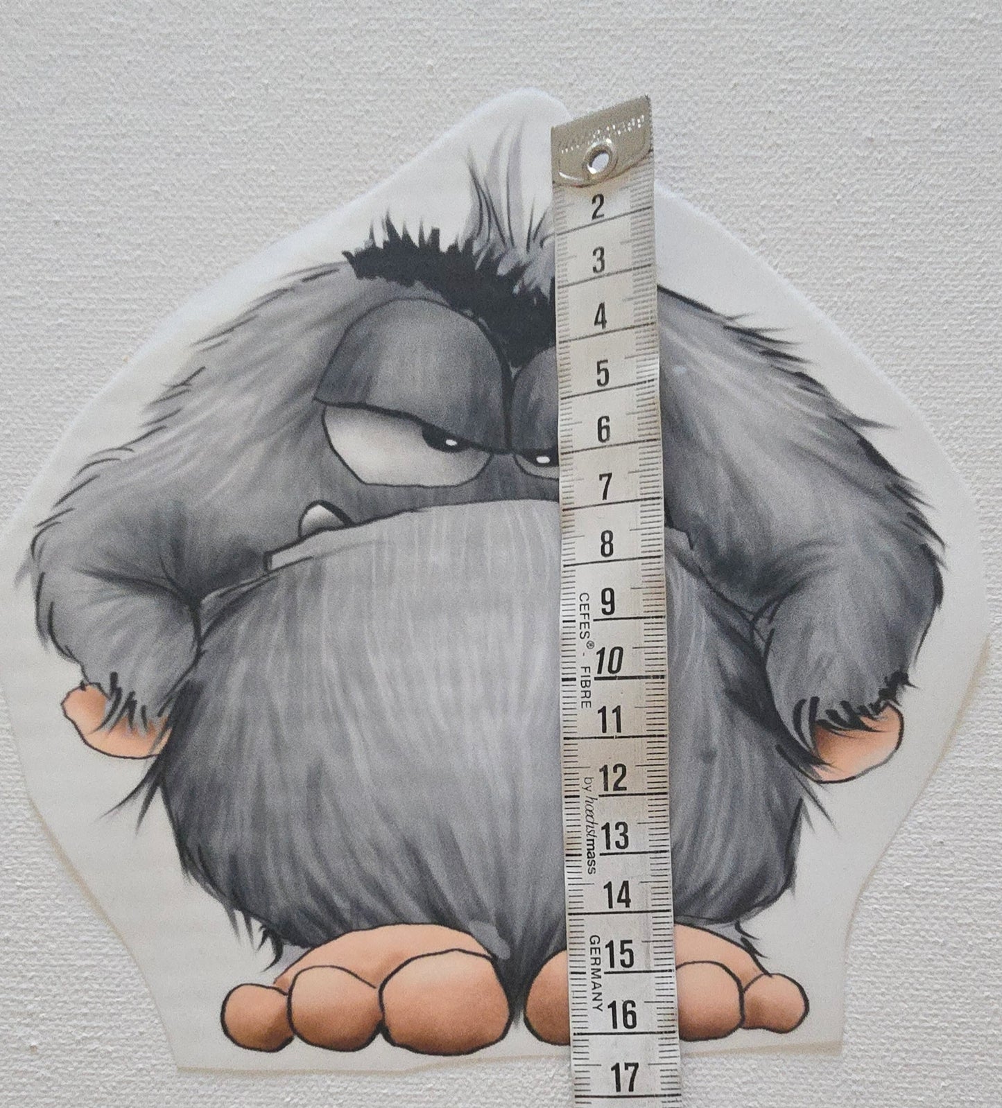 Bügelbild Kruegerhausdesign Horst Guck mich nicht... Monster