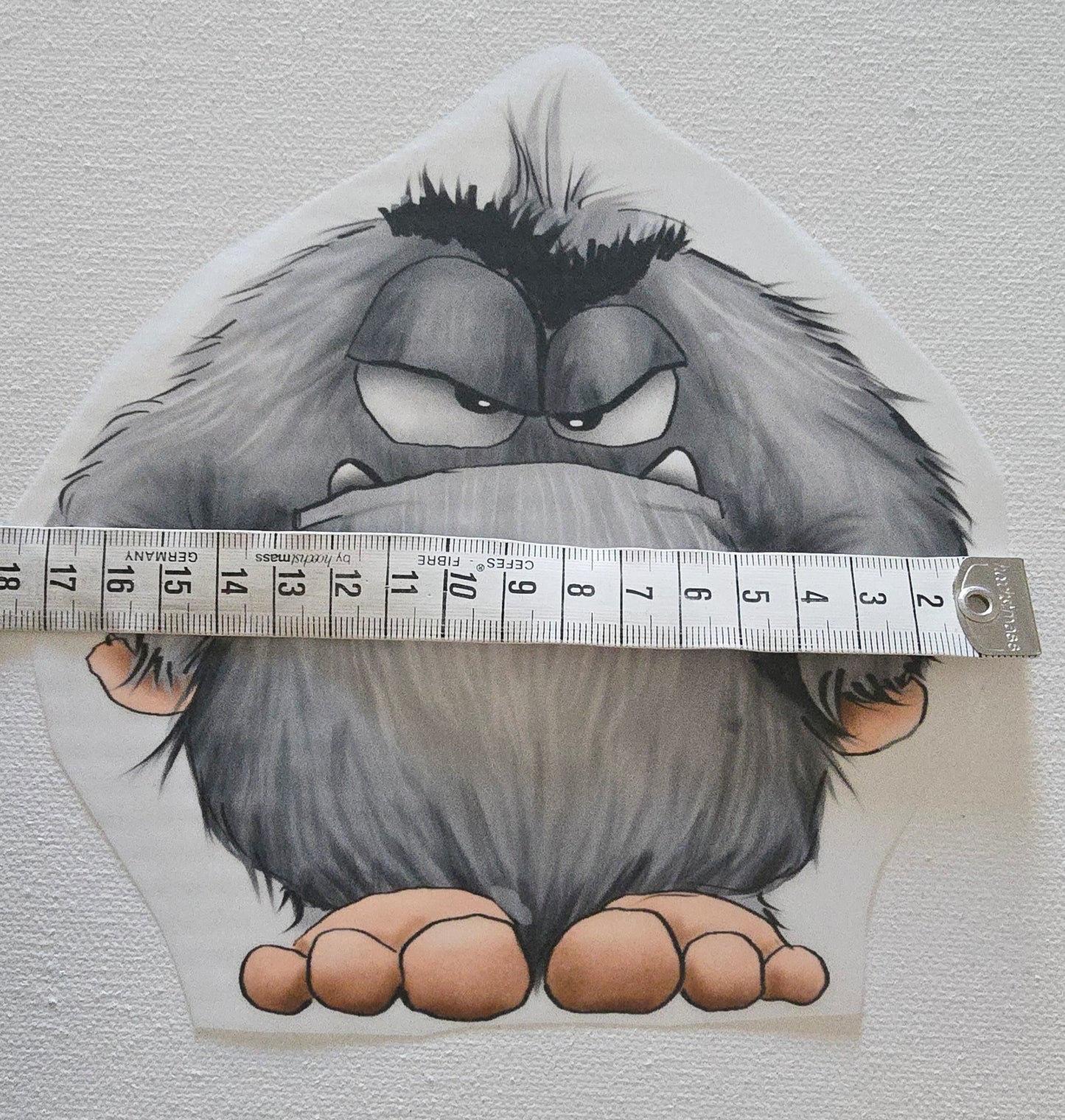 Bügelbild Kruegerhausdesign Horst Guck mich nicht... Monster