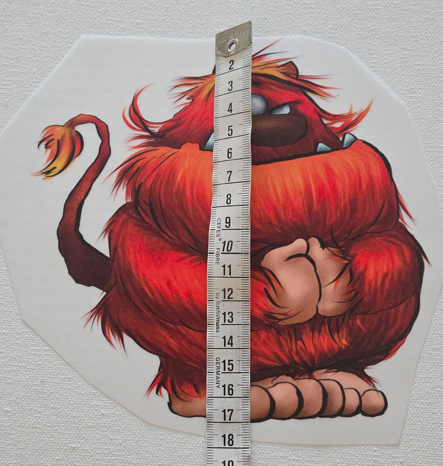 Bügelbild Kruegerhausdesign Teufelchen Monster