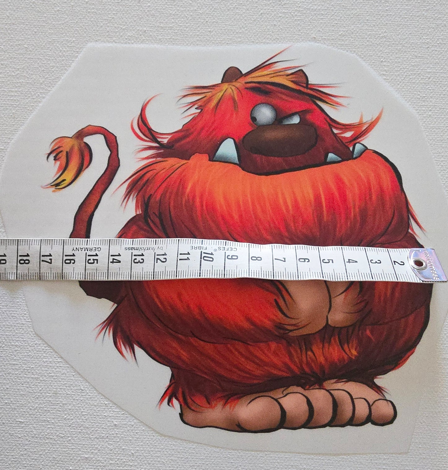 Bügelbild Kruegerhausdesign Teufelchen Monster