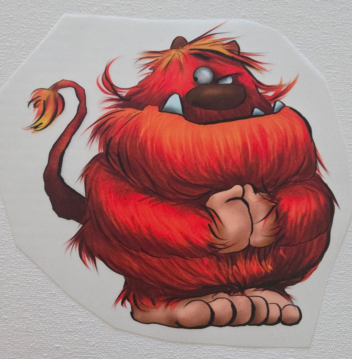 Bügelbild Kruegerhausdesign Teufelchen Monster