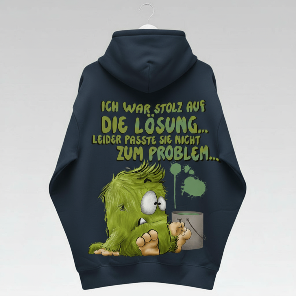 Unisex Hoodie Jacke – Navy Blue | personalisierter Druck