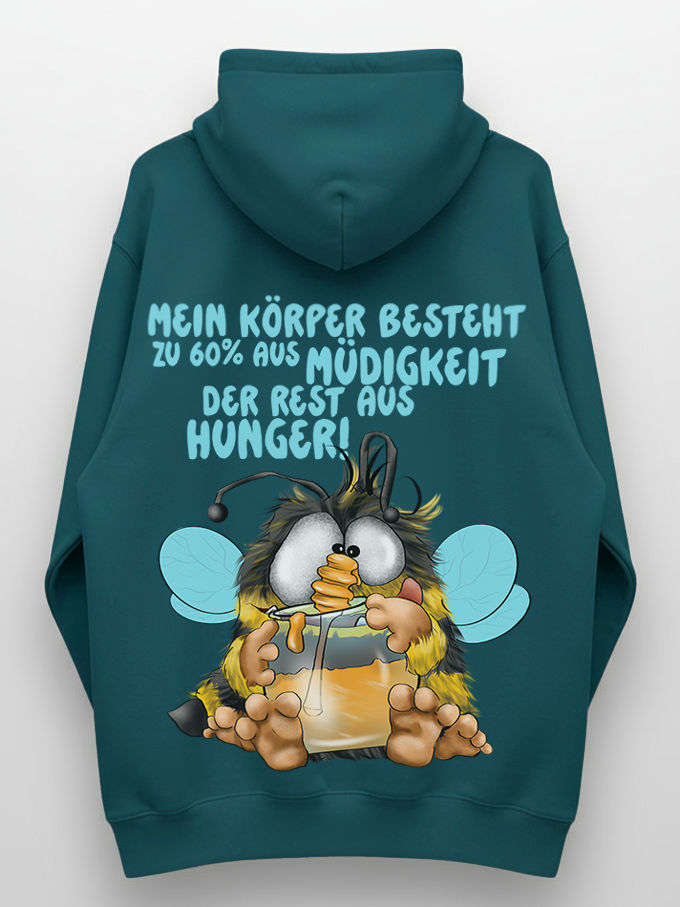 Monster Hoodie Emerald Grün Gr. XL | Wunschmotiv | FINAL SALE