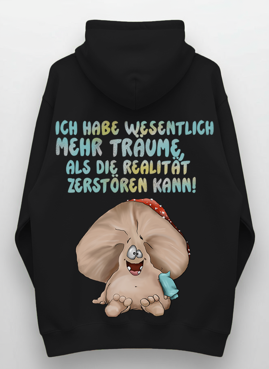 Monster Hoodie Schwarz Gr. XXL | Wunschmotiv | FINAL SALE