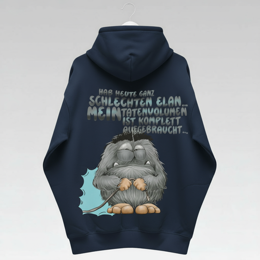 Unisex Hoodie Jacke – Navy Blue | personalisierter Druck