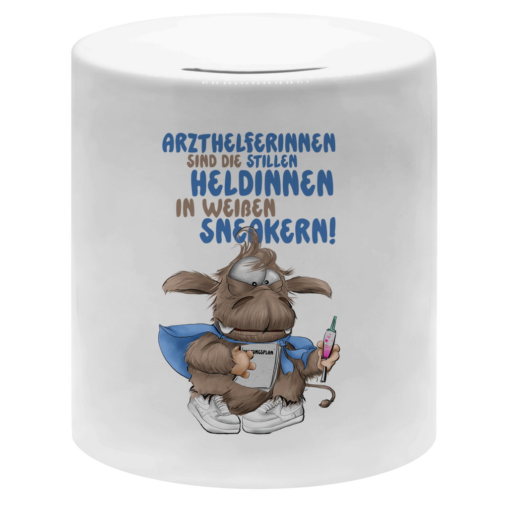 Money box Arzthelferinnen sind die stillen Heldinnen in weißen …