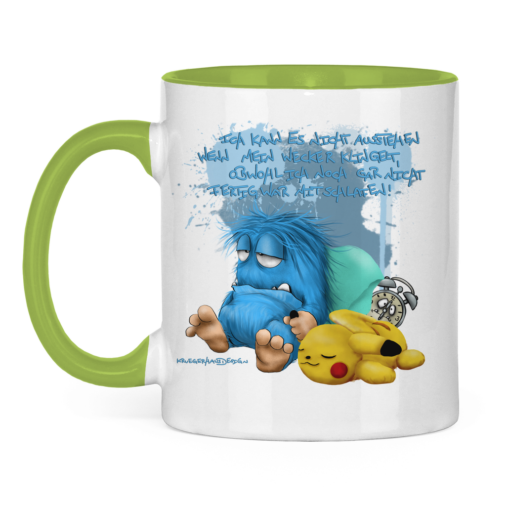 Tasse zweifarbig Ich kann es nicht austehen