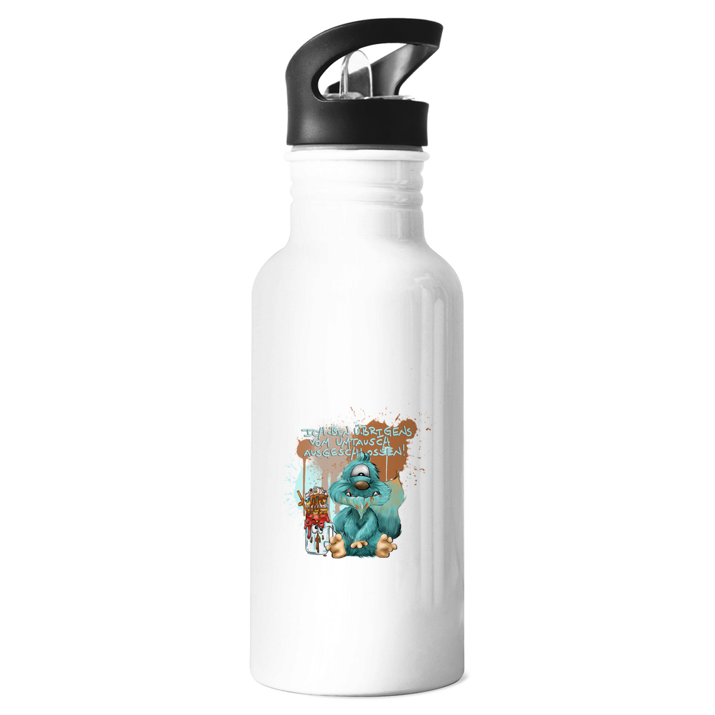 Edelstahl-Trinkflasche Ich bin übrigens vom Umtausch ausgeschlossen!