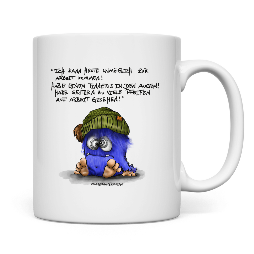 Tasse Ich kann heute unmöglich zur Arbeit kommen! Habe einen...