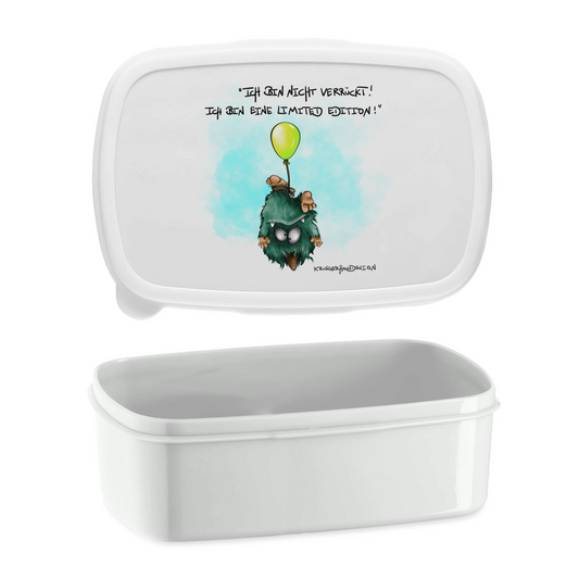 Lunchbox Ich bin nicht verrückt! Ich bin eine Limited Edition!