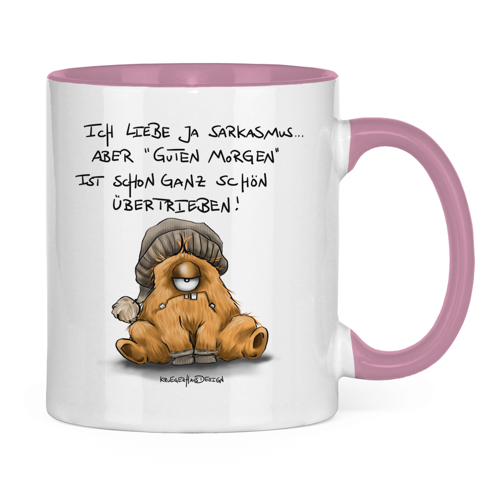 Tasse zweifarbig #Sarkasmus