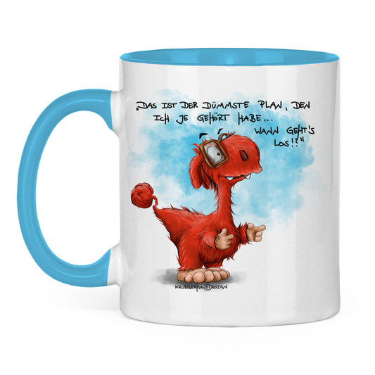 Tasse zweifarbig Duemmsteplan
